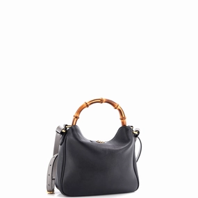 Diana NM Bamboo Shoulder Bag Leather Small
