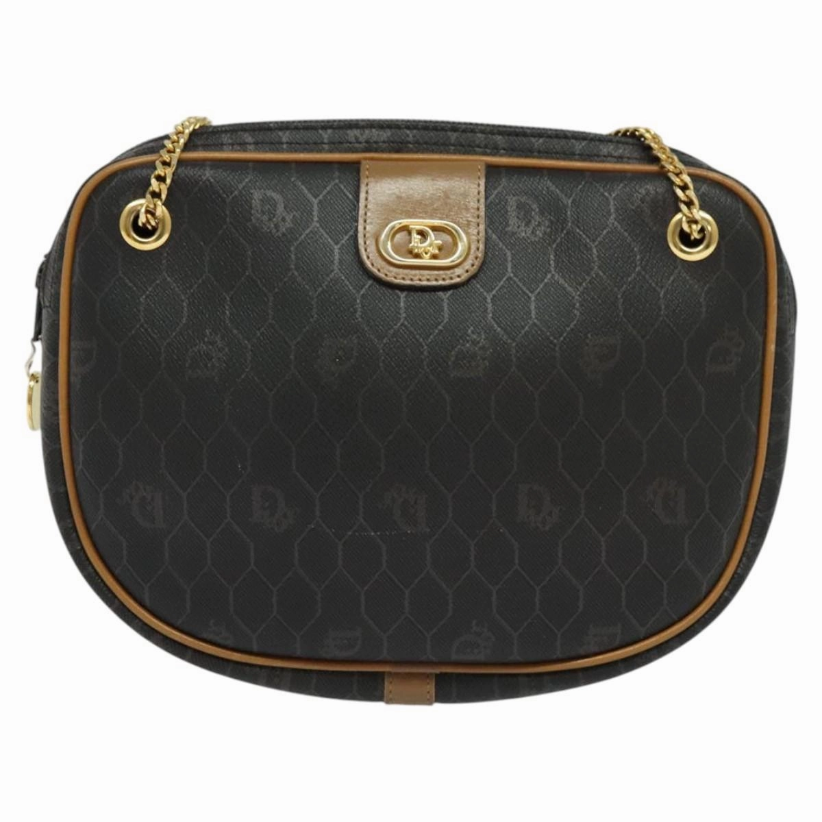 Dior Honeycomb Canvas Shoulder Bag (Pre-Owned)