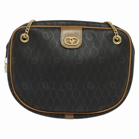 Dior Honeycomb Canvas Shoulder Bag (Pre-Owned)
