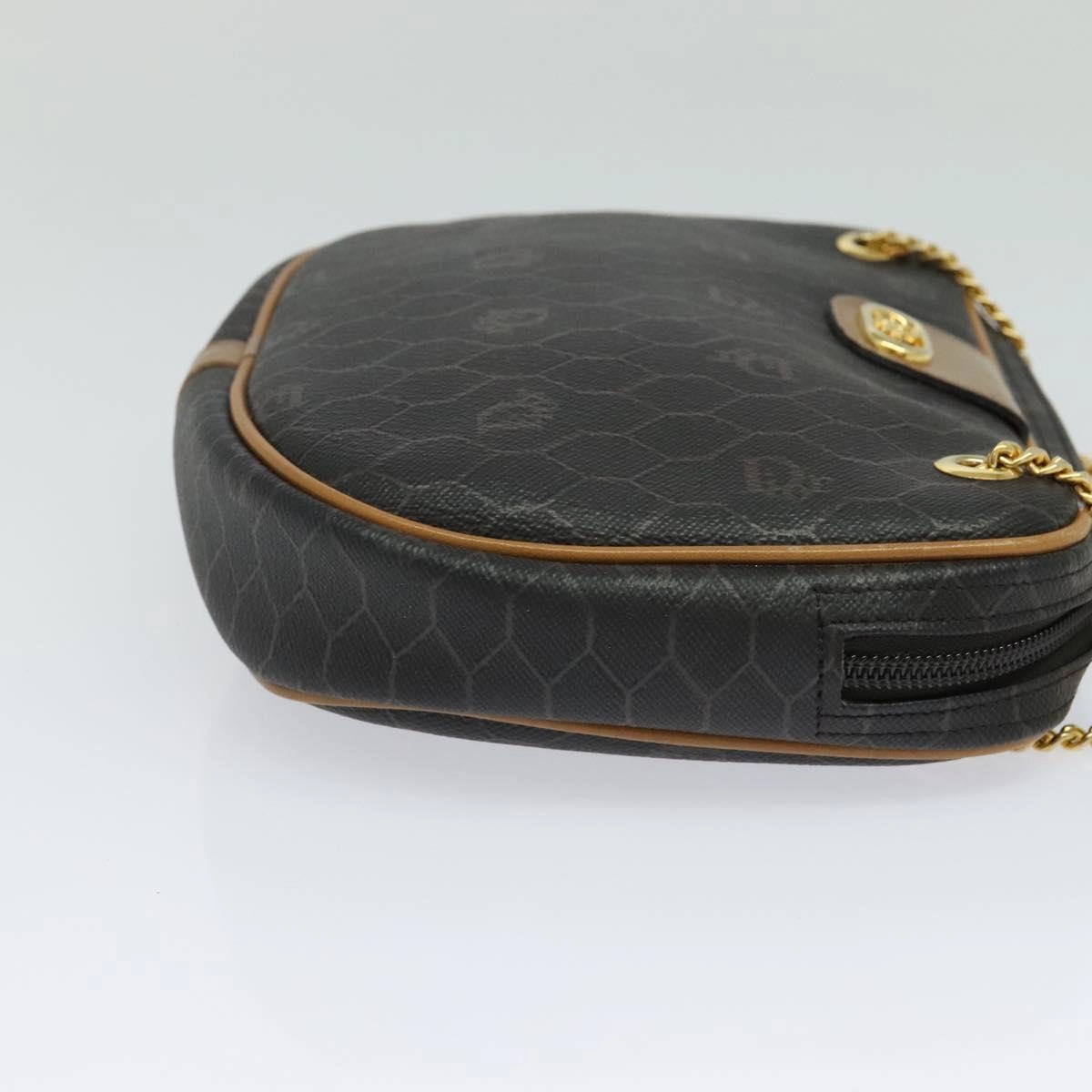 Dior Honeycomb Canvas Shoulder Bag (Pre-Owned)
