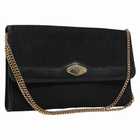 Dior Trotter Canvas Shoulder Bag (Pre-Owned)