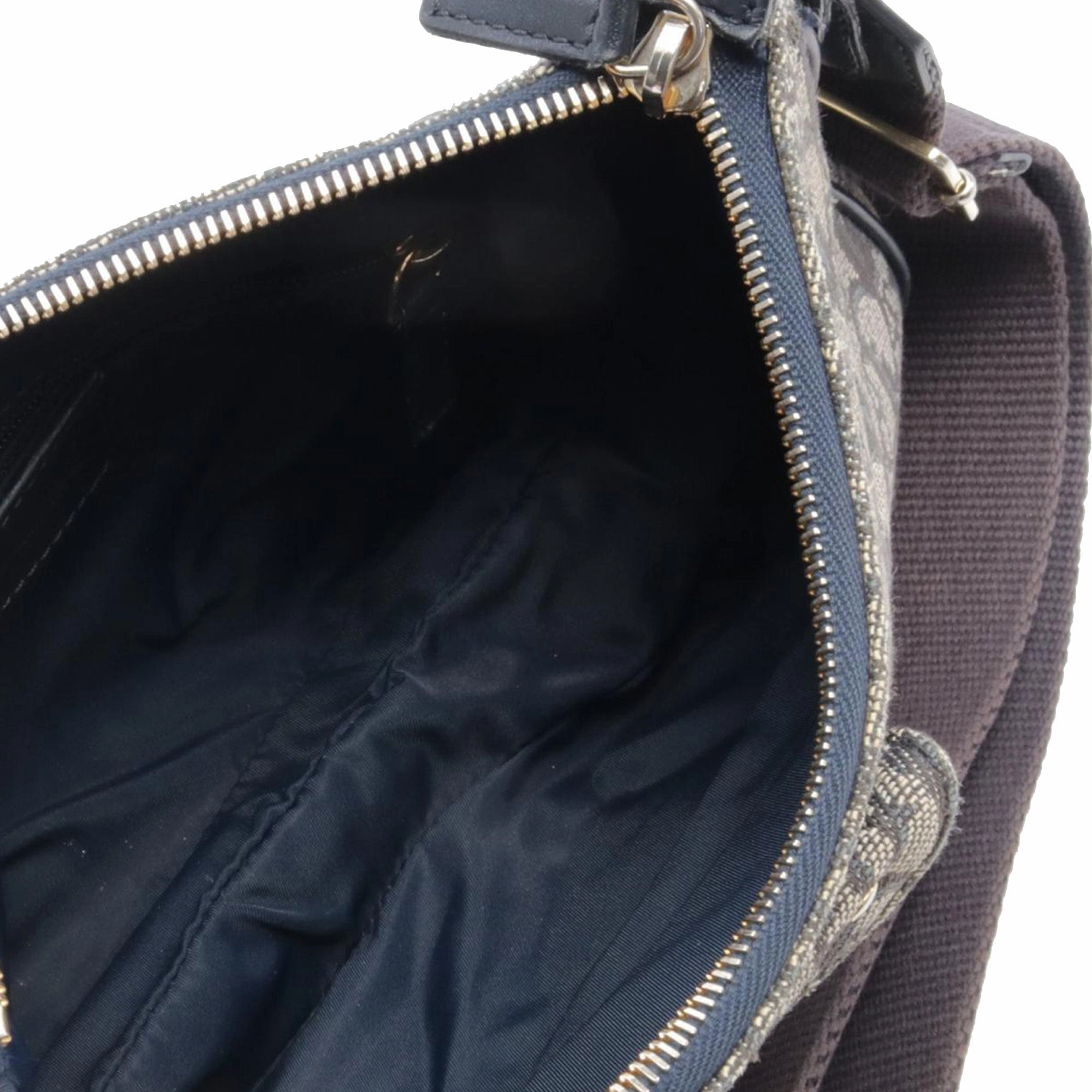 Diorissimo Trotter Canvas Double Saddle Crossbody