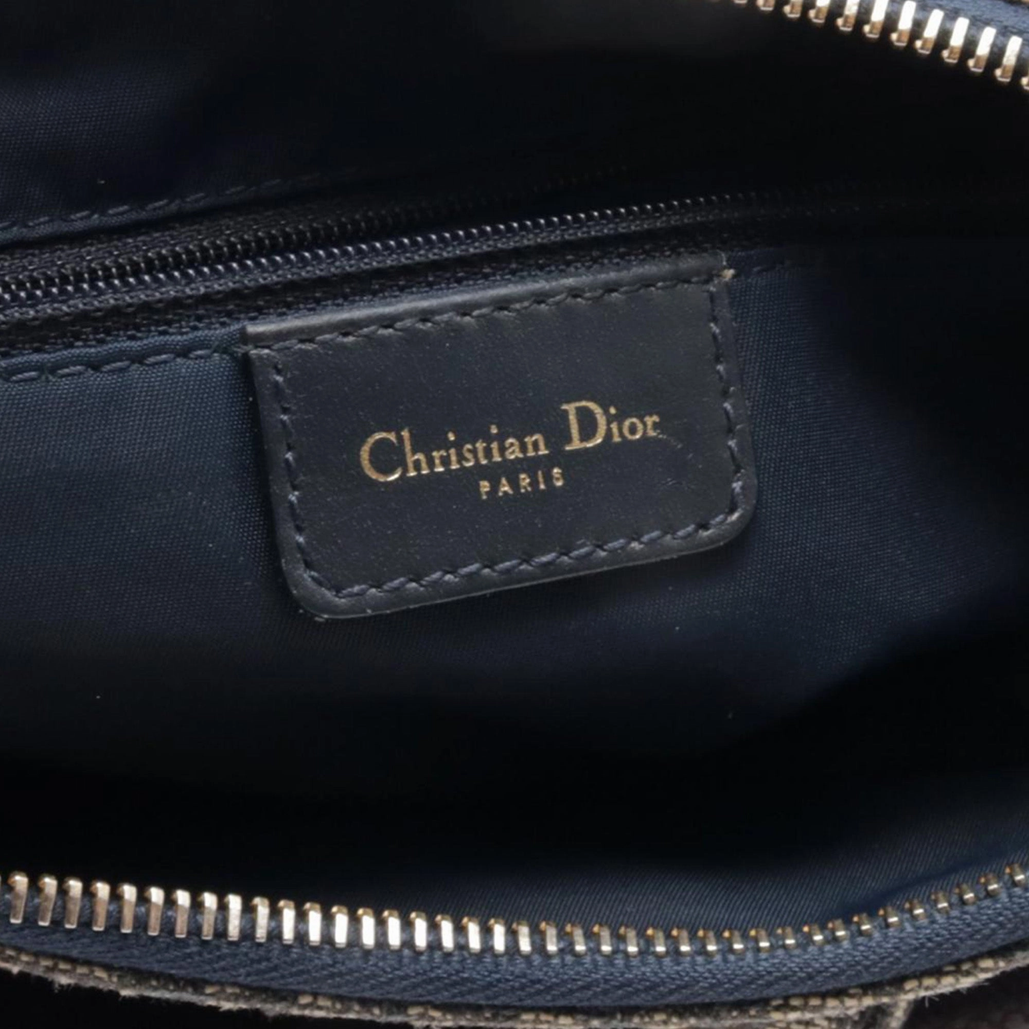 Diorissimo Trotter Canvas Double Saddle Crossbody