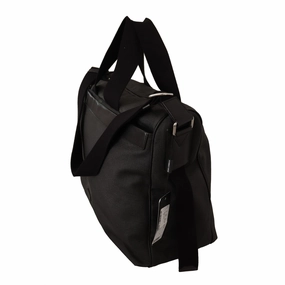 Dolce & Gabbana Elegant Men's Denim & Leather Messenger Men's Bag