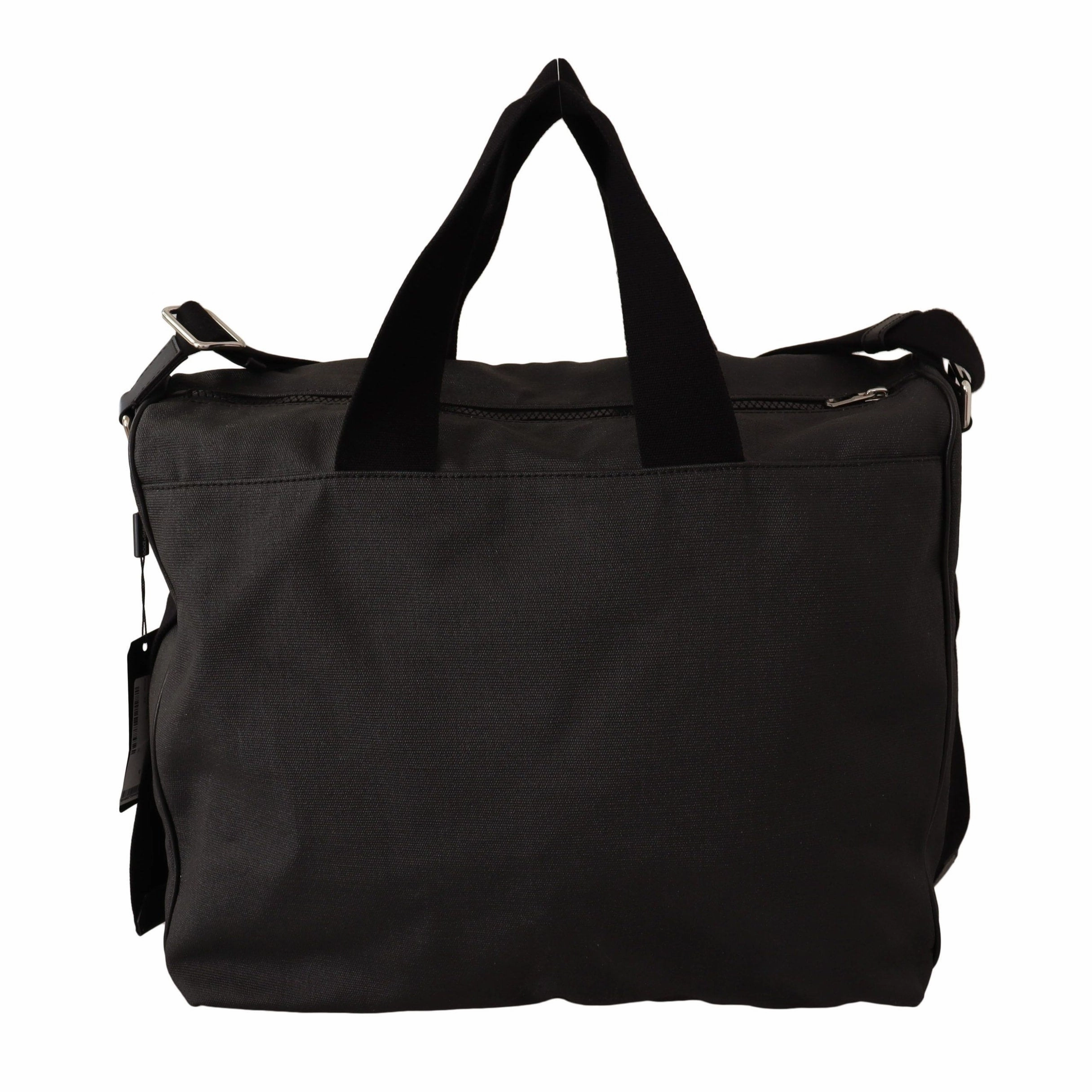 Dolce & Gabbana Elegant Men's Denim & Leather Messenger Men's Bag