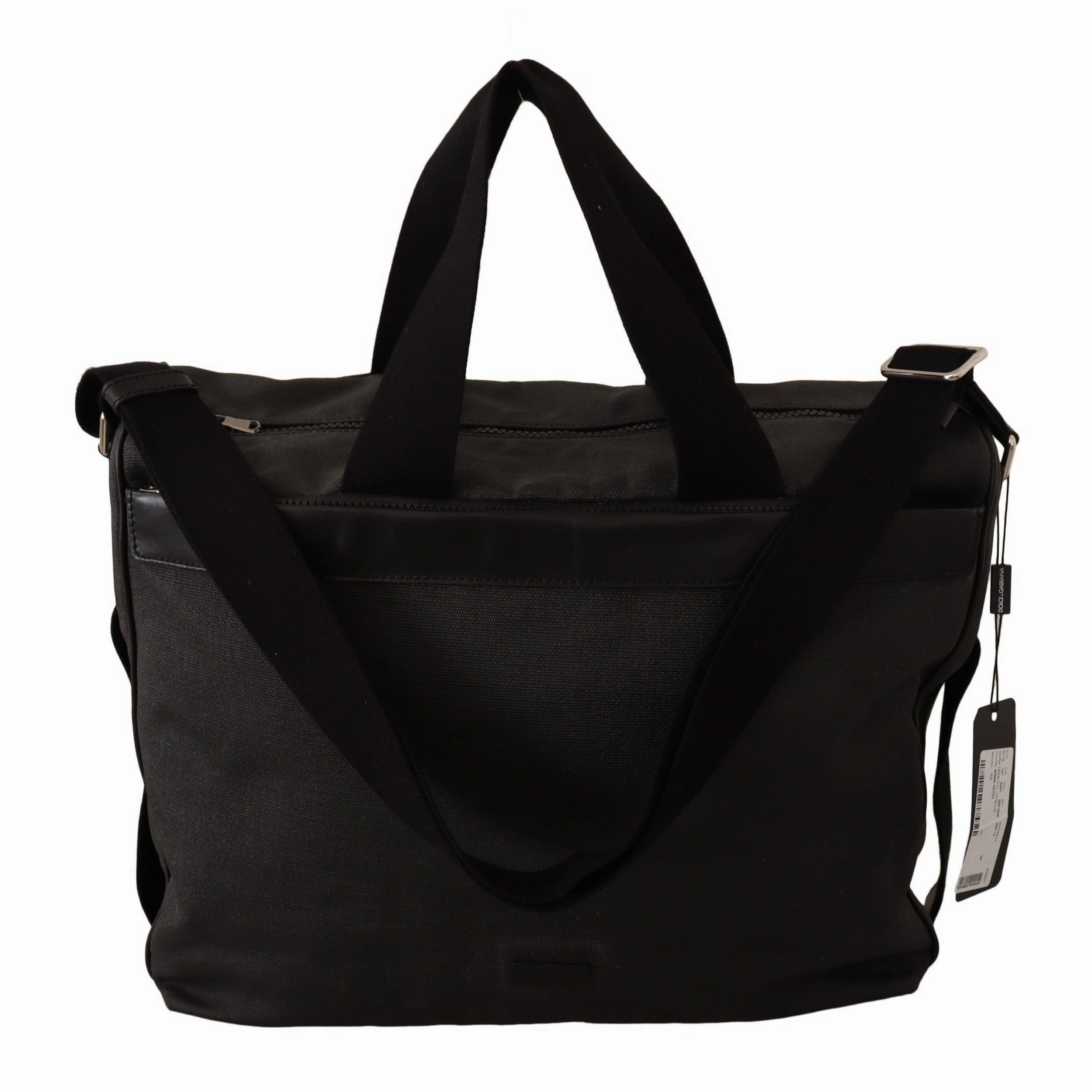 Dolce & Gabbana Elegant Men's Denim & Leather Messenger Men's Bag