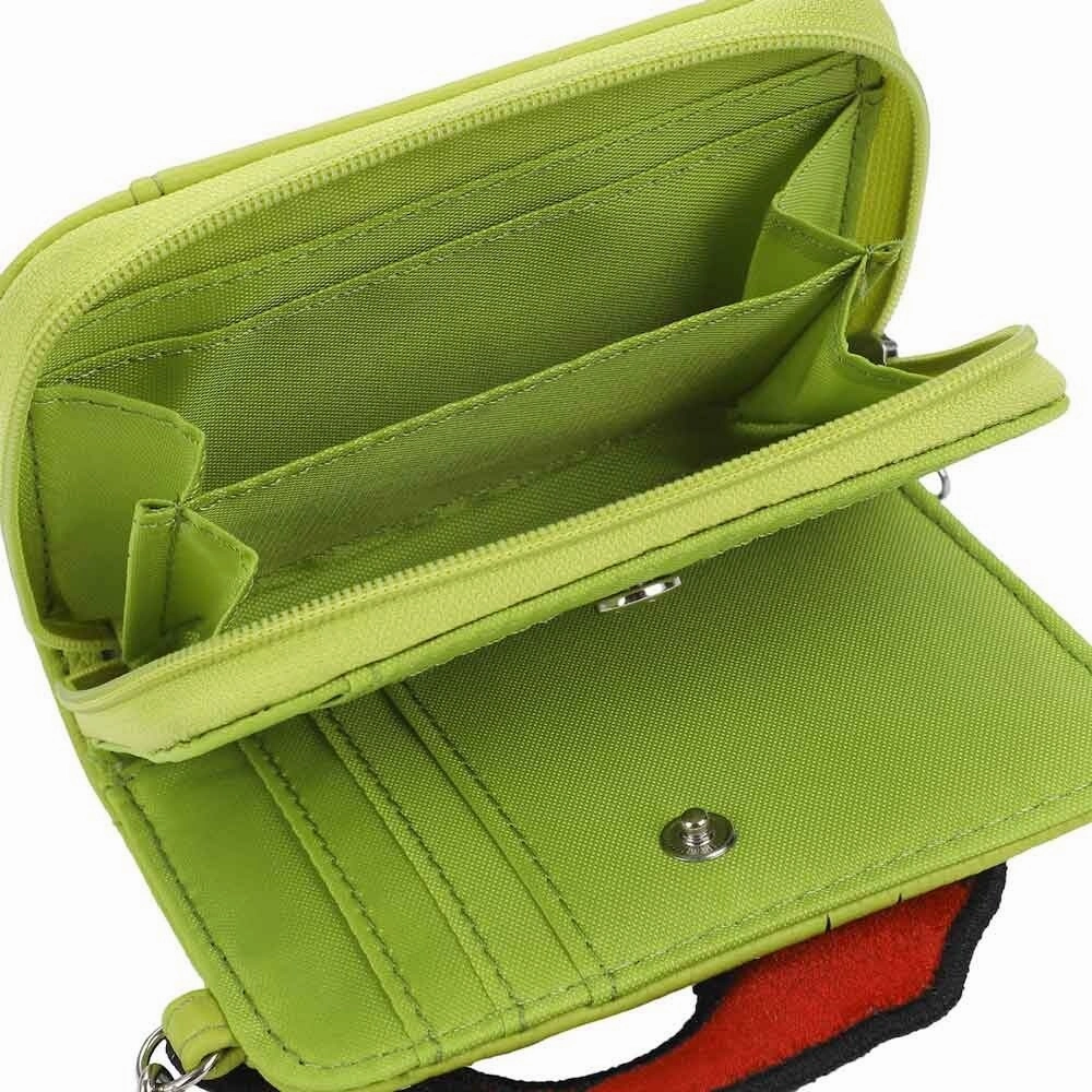 Dr. Seuss The Grinch Mini Zip Around Wallet