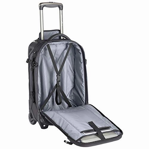 Eagle Creek ORV 2-Wheel Carry-On Rolling Duffel, Asphalt Black