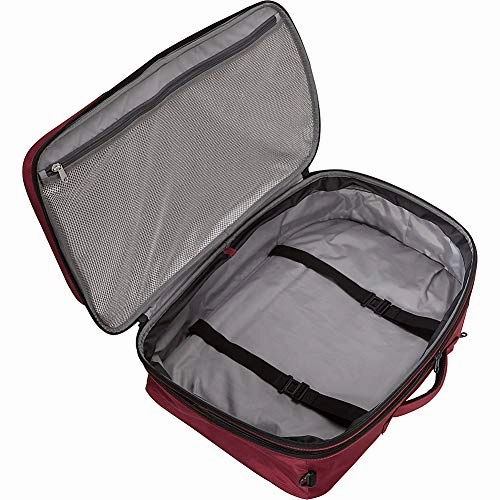 ebags etech 3.0 Carry-On Travel Backpack With Expandable Sides - Fits 17" Laptop - (Crimson Red)