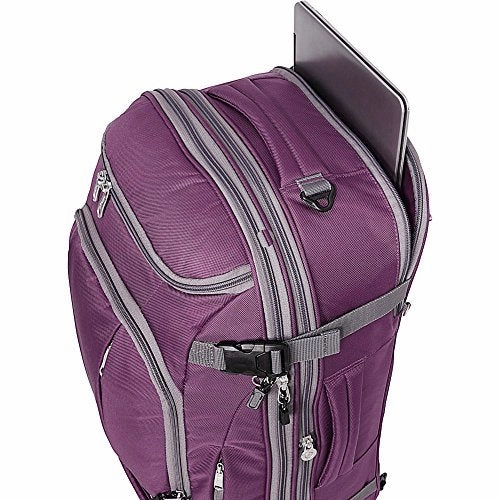 eBags TLS Mother Lode Weekender Convertible Carry-On Travel Backpack - Fits 19" Laptop - (Eggplant)