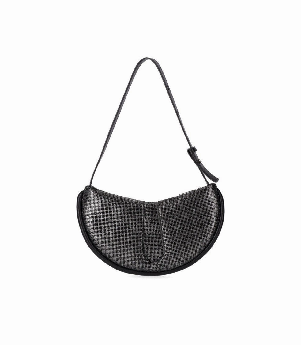 Ebe Strass Black Shoulder Bag