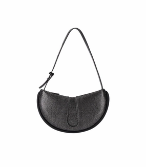Ebe Strass Black Shoulder Bag
