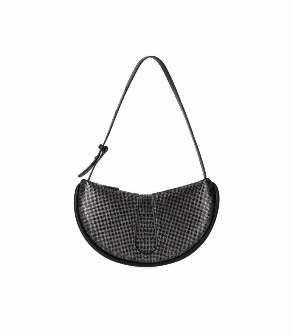 Ebe Strass Black Shoulder Bag