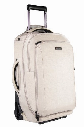 ECBC Pegasus Convertible Wheeled Backpack and Laptop Bag, Linen (K8101-55)   5500 mAh PowerBank