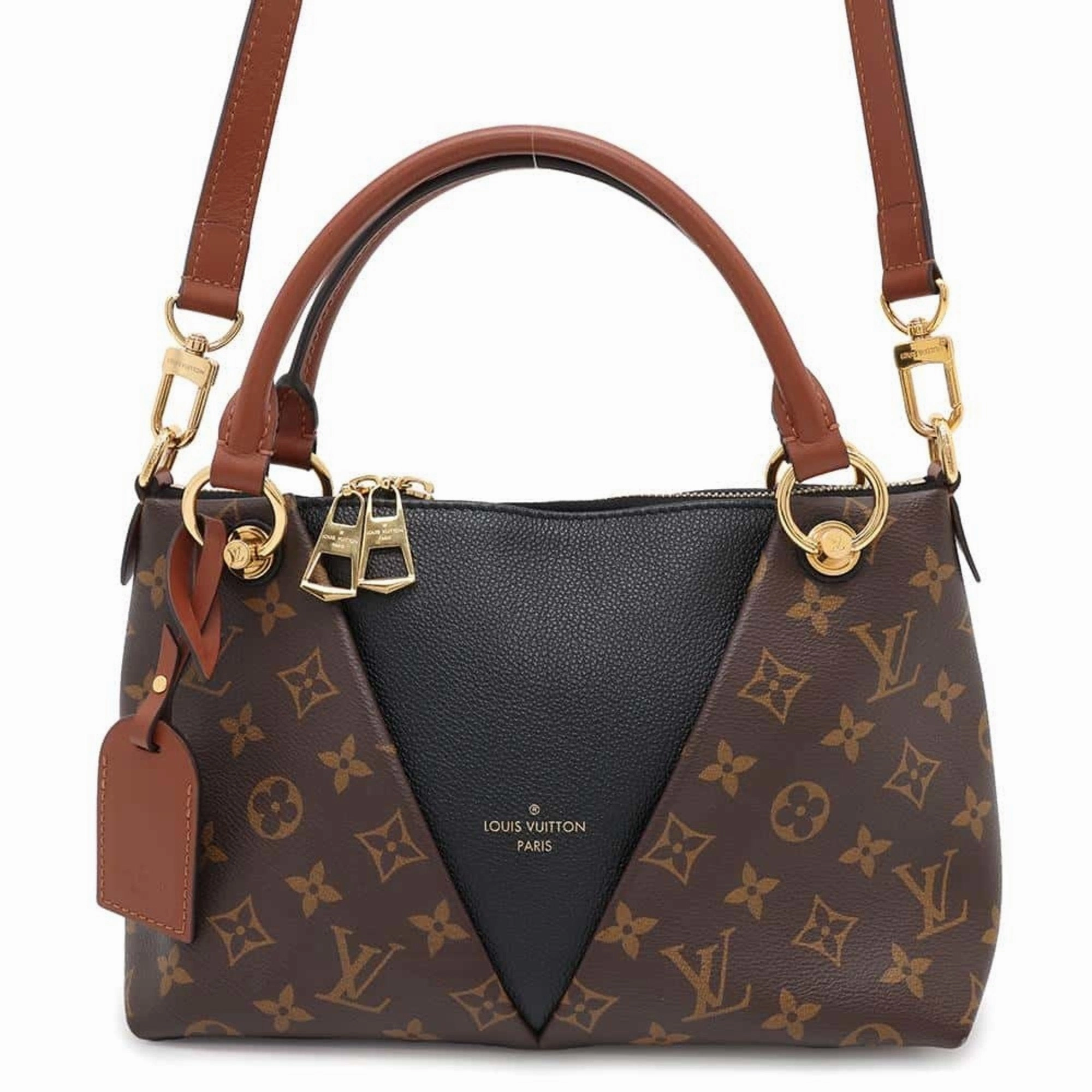 Elegant Canvas Tote Bag with Dust Bag and Shoulder Strap