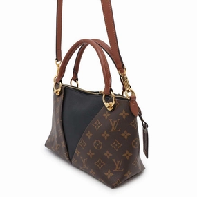 Elegant Canvas Tote Bag with Dust Bag and Shoulder Strap