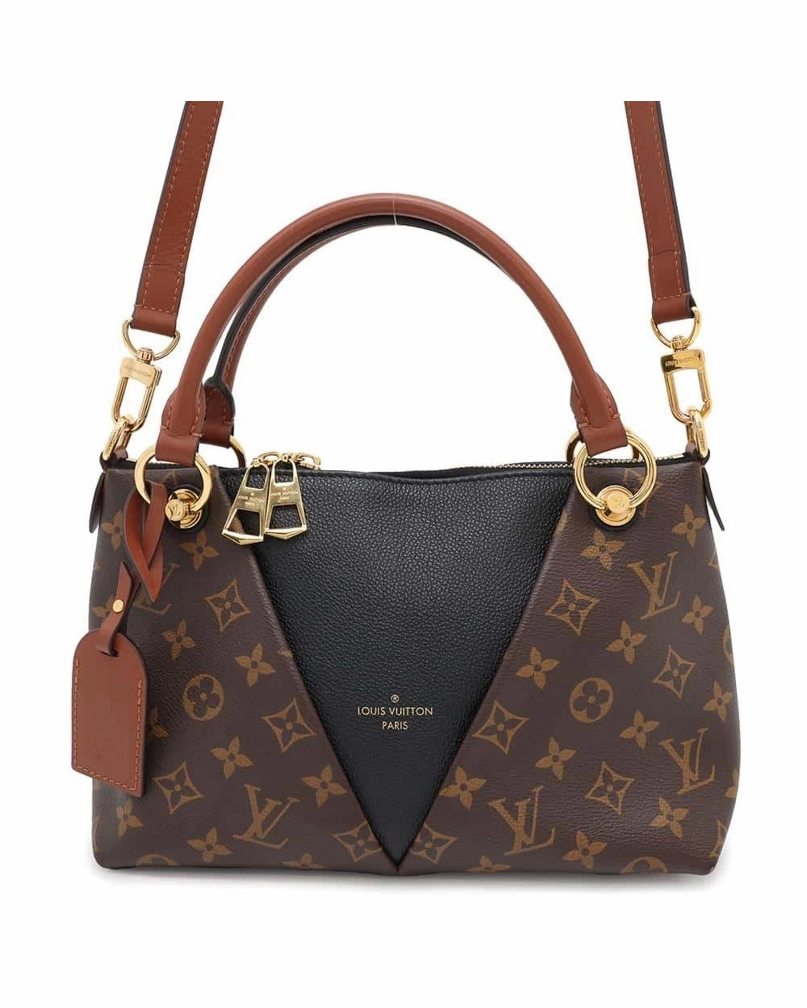 Elegant Canvas Tote Bag with Dust Bag and Shoulder Strap