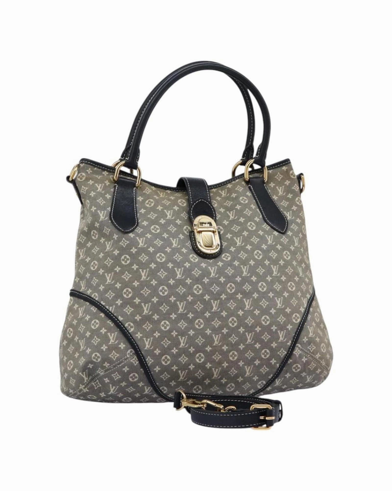 Elegie Canvas Shoulder Bag with Adjustable Strap