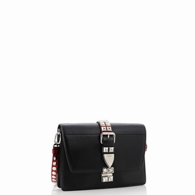 Elektra Shoulder Bag Studded Leather Small