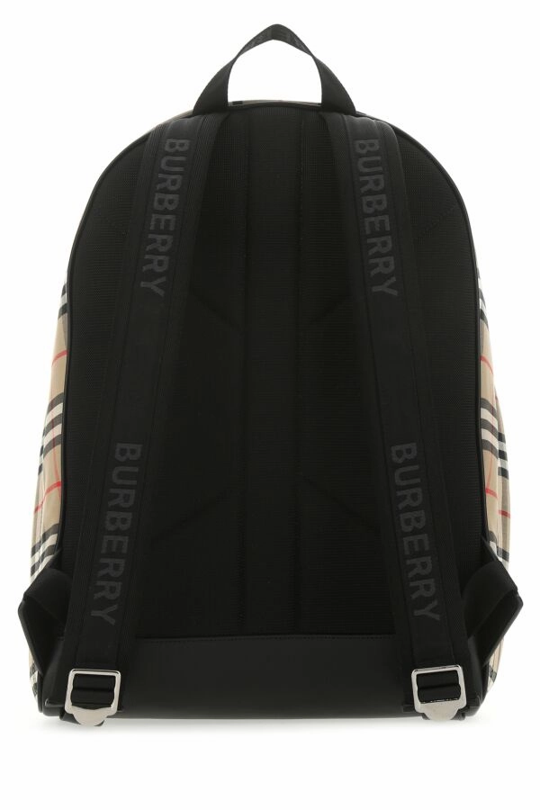 Embroidered Cotton and Polyester Backpack