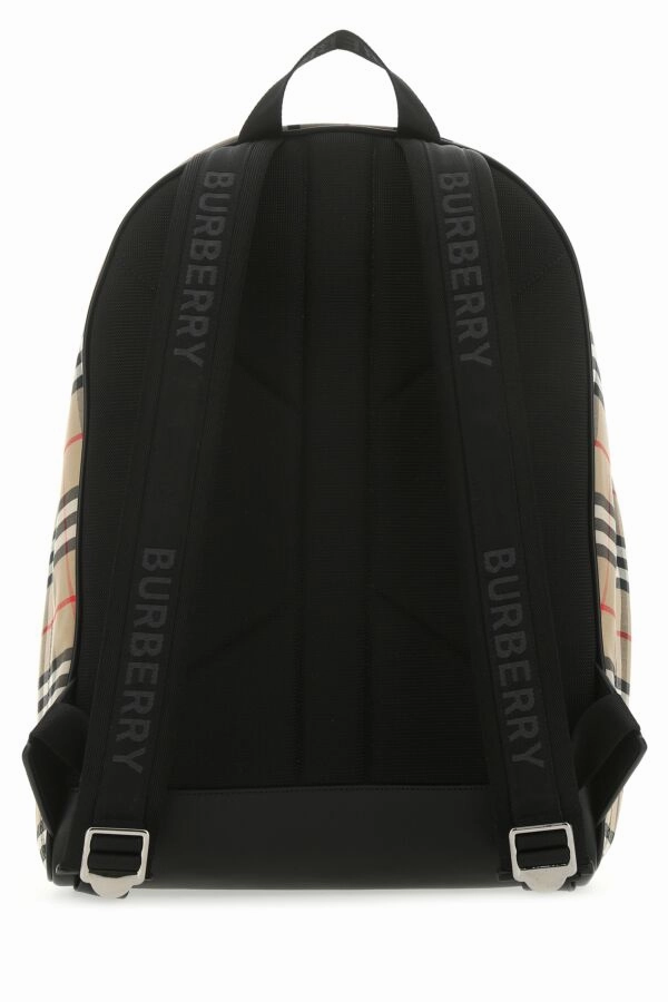 Embroidered Cotton and Polyester Backpack