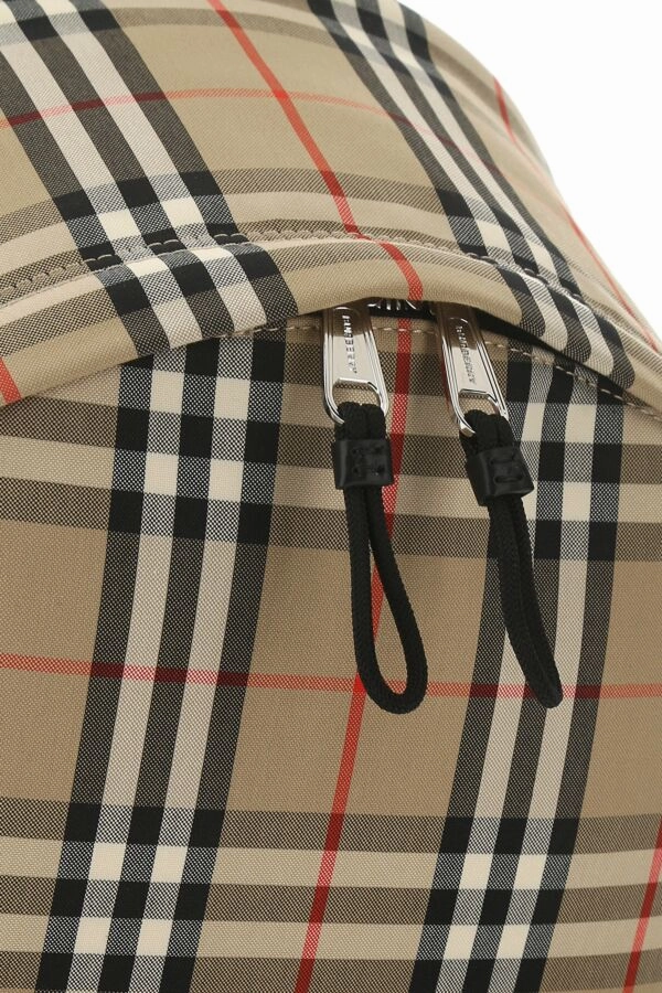 Embroidered Cotton and Polyester Backpack