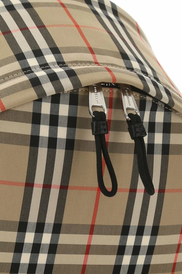 Embroidered Cotton and Polyester Backpack