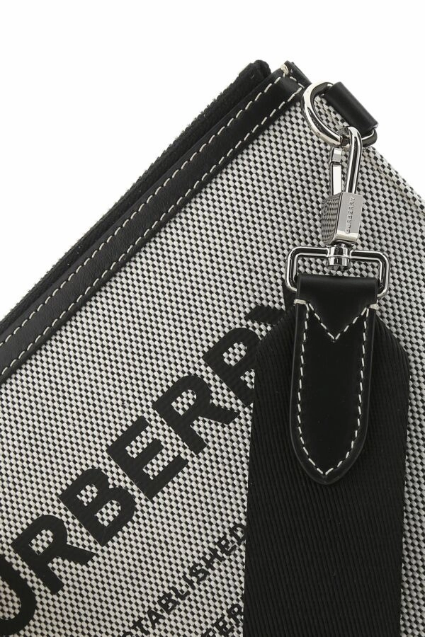 Embroidered Fabric Crossbody Bag