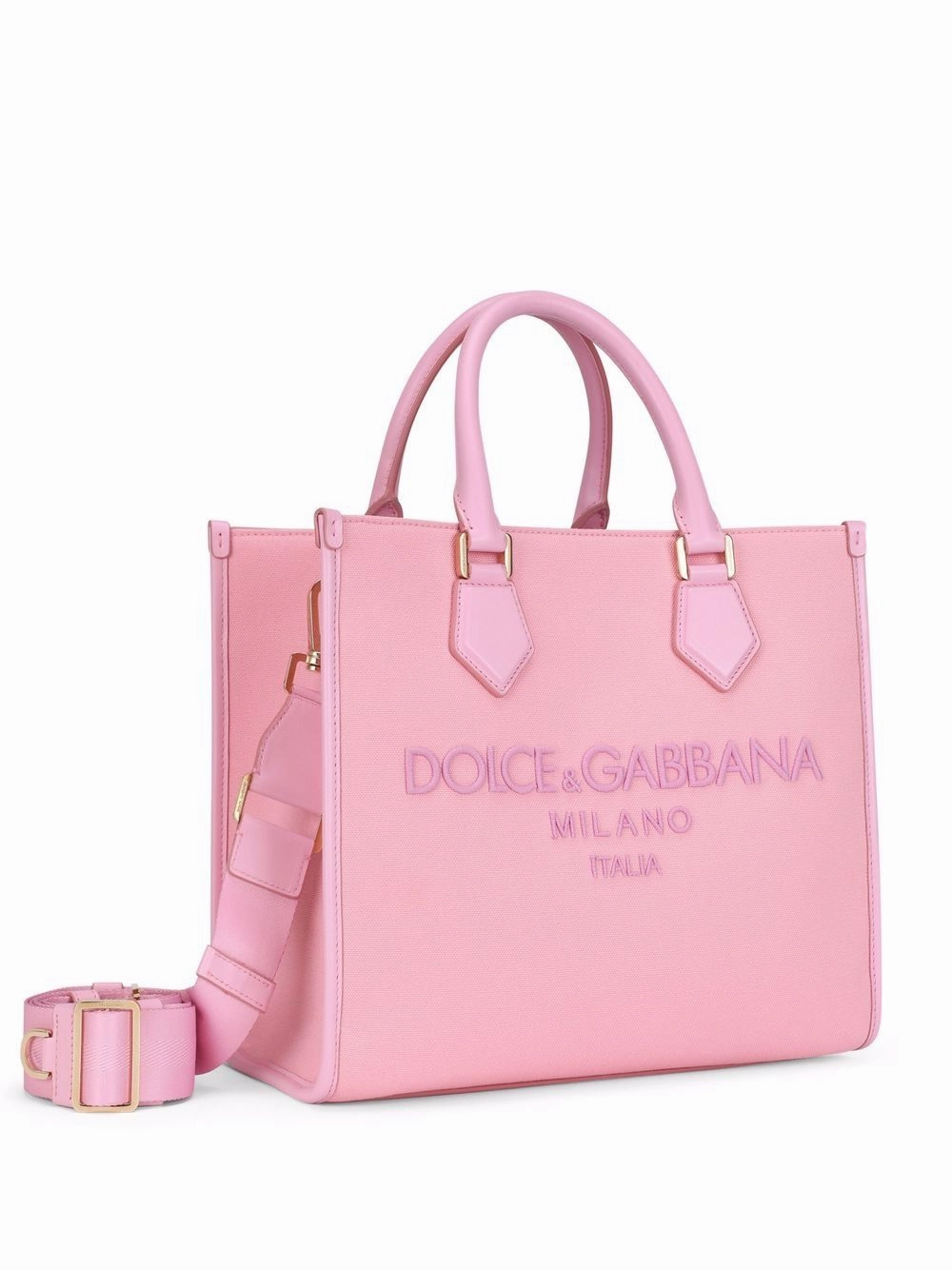 Embroidered logo handbag