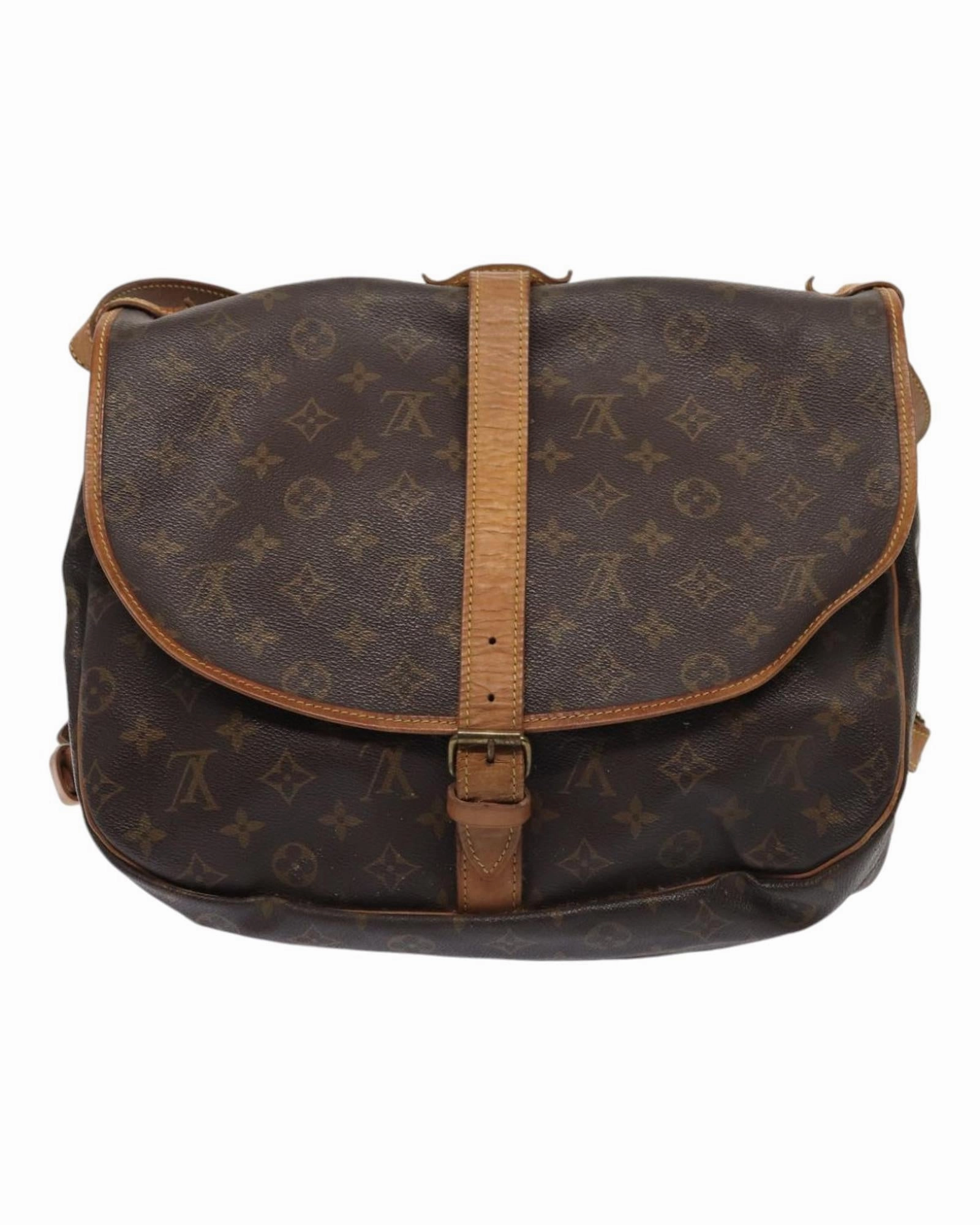 Empreinte Shoulder Bag Monogram Canvas Shoulder Bag
