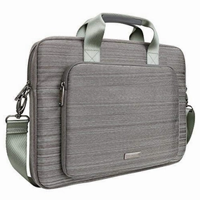 Evecase Laptop Messenger Bag, 15.6 Inch Suit Fabric Multi-functional Briefcase with Shoulder