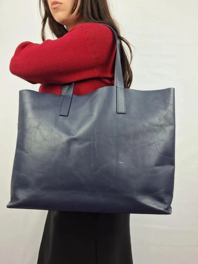 Everlane Oversized Classic Navy Tote Bag