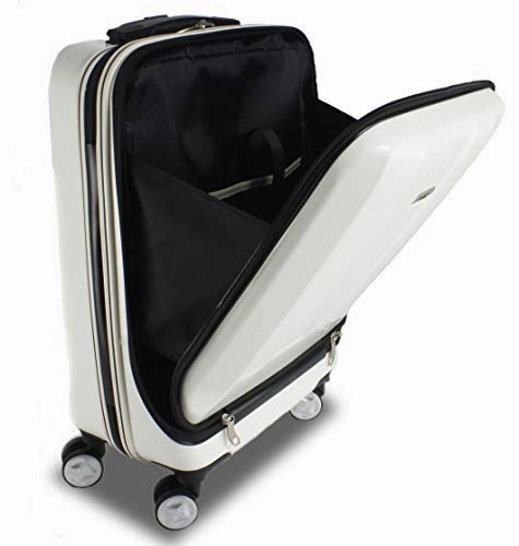 Exzact Cabin luggage/Carry-on Suitcase Bag - 20 / Hard shell/Hardside/Front Pocket for Laptops / 4