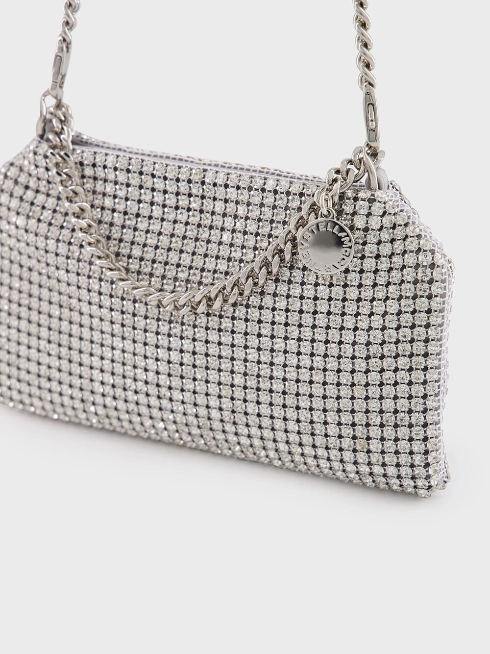 Falabella Crystal Mesh Shoulder Bag