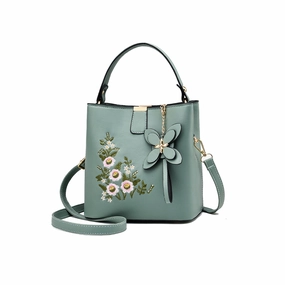 Fashion Casual Embroidered One-shoulder Diagonal Bag