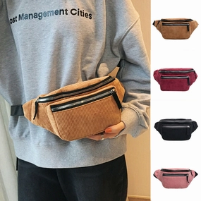 Fashion Ladies Women Bum Bag Fanny Money Wallet Travel Holiday Waist Belt Pouch
