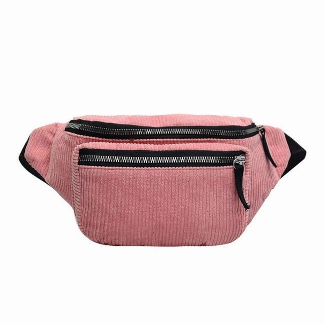 Fashion Ladies Women Bum Bag Fanny Money Wallet Travel Holiday Waist Belt Pouch
