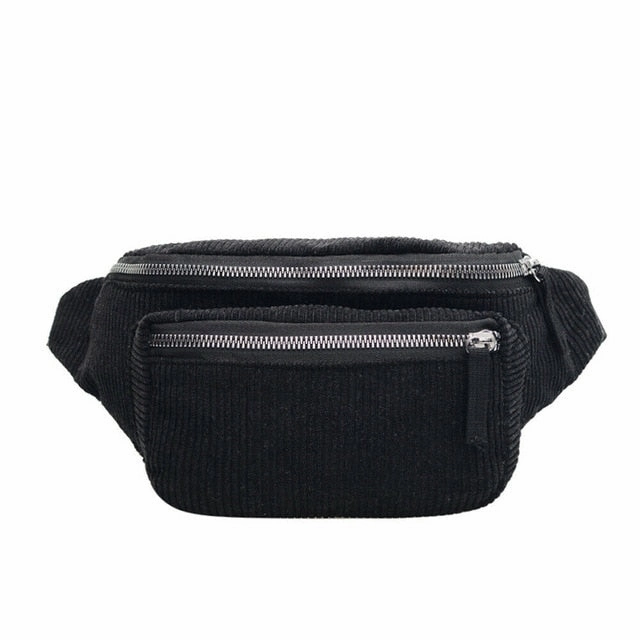 Fashion Ladies Women Bum Bag Fanny Money Wallet Travel Holiday Waist Belt Pouch