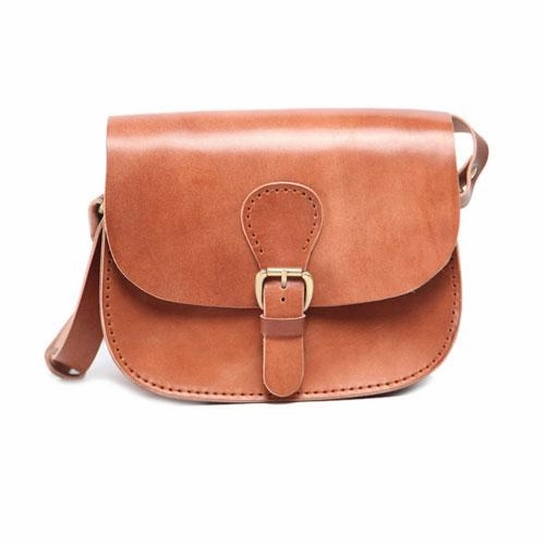 Fashion Leather Brown Women's Satchel Shoulder Bag Purse Brown Leather Satchel Crossbody Purse