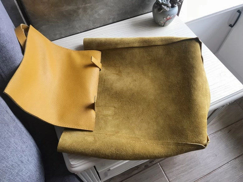 Fashion Womens Coffee Leather Oversize Tote Bags Coffee Shoulder Tote Bag Handbag Tote For Women