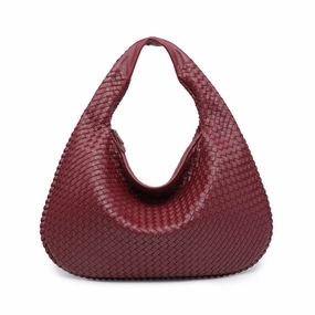 Fashionable Hand-Woven  Dumpling Bag for Women