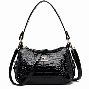 Fashionable  Patent Leather Shoulder Bag for Women