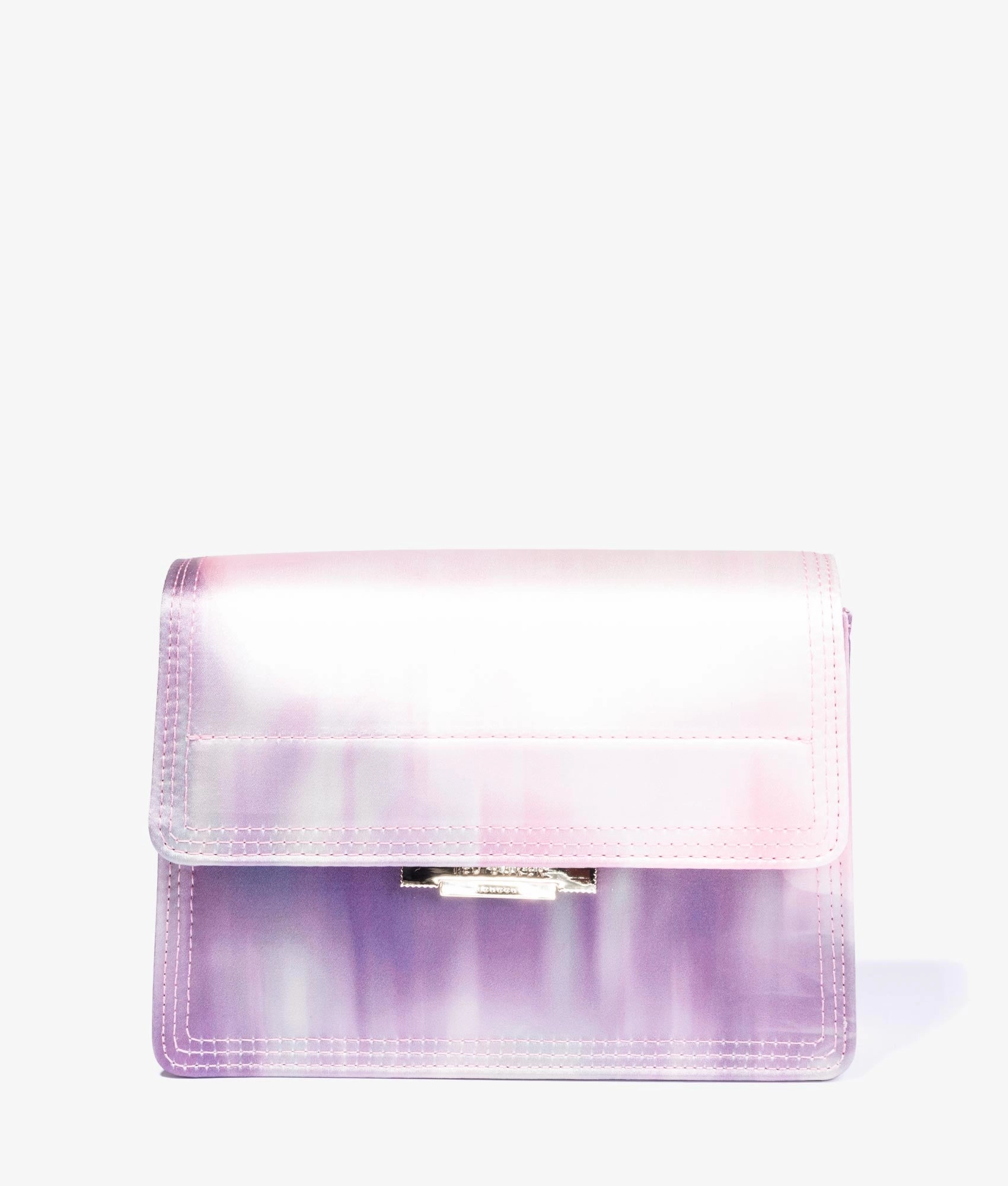 Felori floral printed mini evening bag in pink