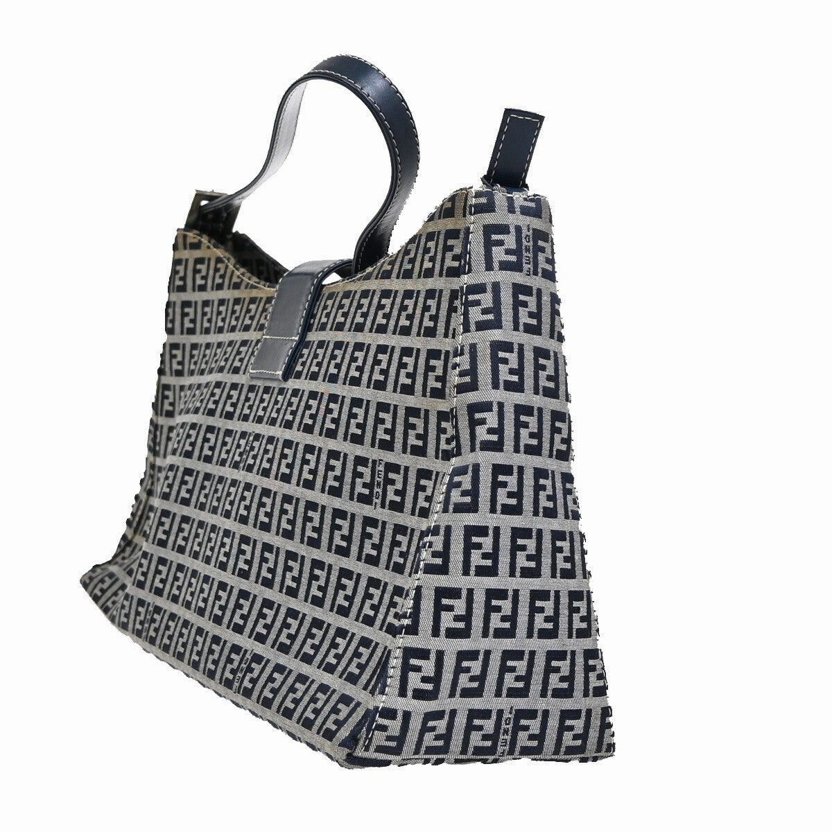 Fendi Baguette Canvas Shoulder Bag (Pre-Owned)