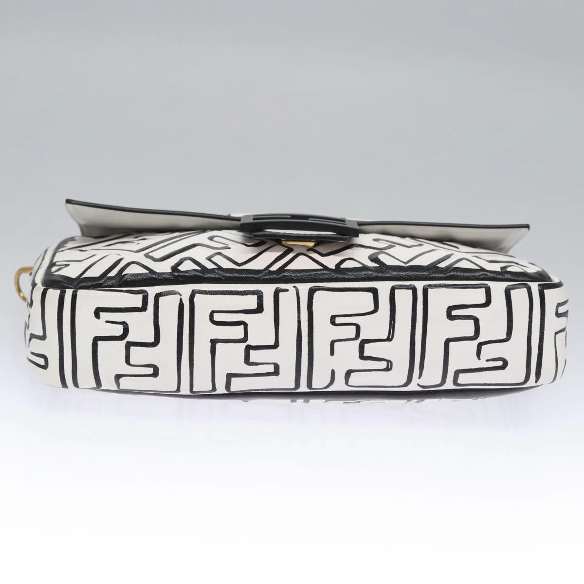 Fendi Baguette Canvas Shoulder Bag (Pre-Owned)