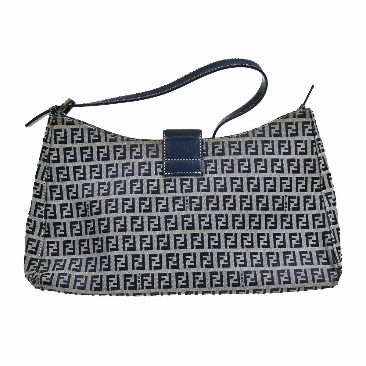Fendi Baguette Canvas Shoulder Bag (Pre-Owned)