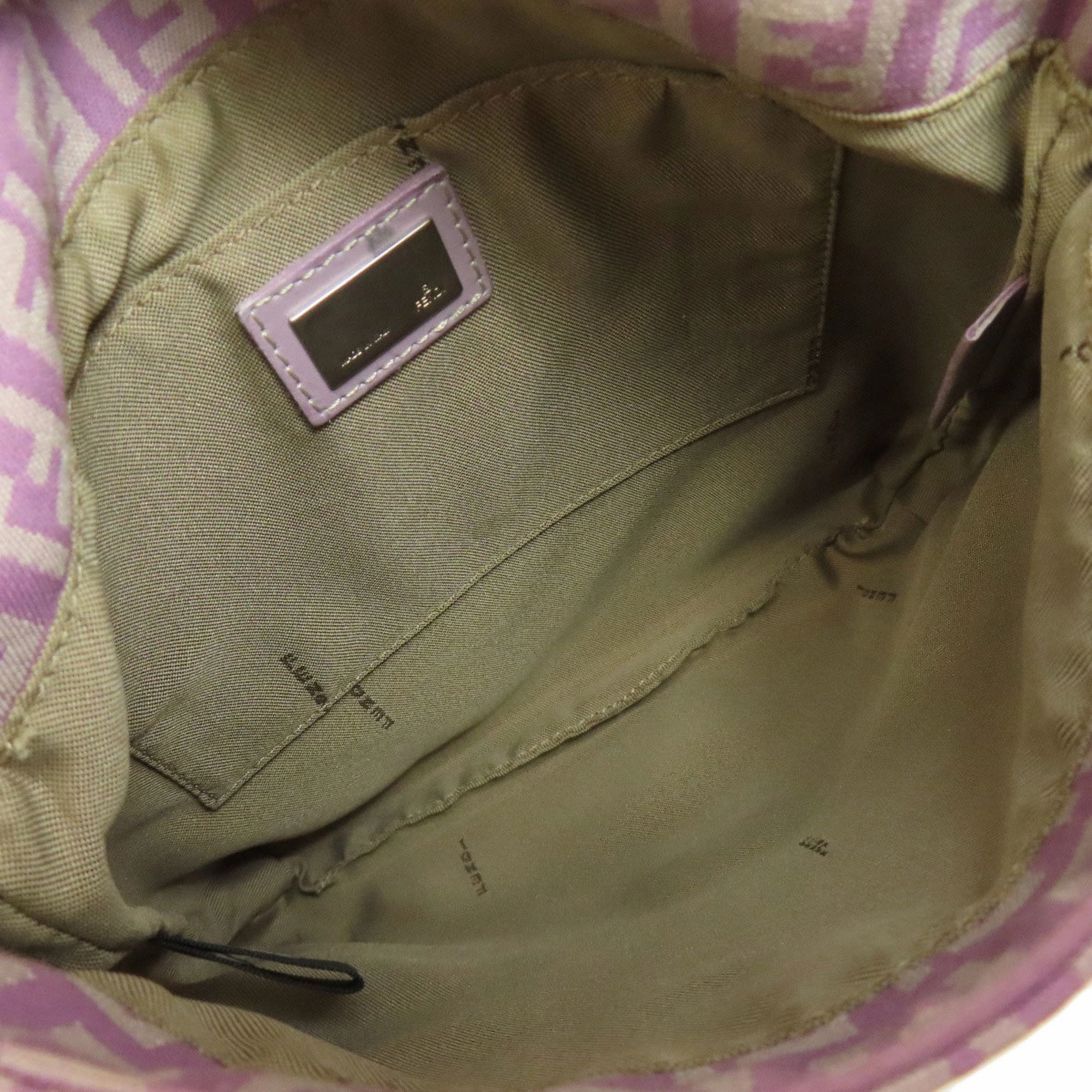 Fendi Canvas Shoulder Bag (Pre-Owned)