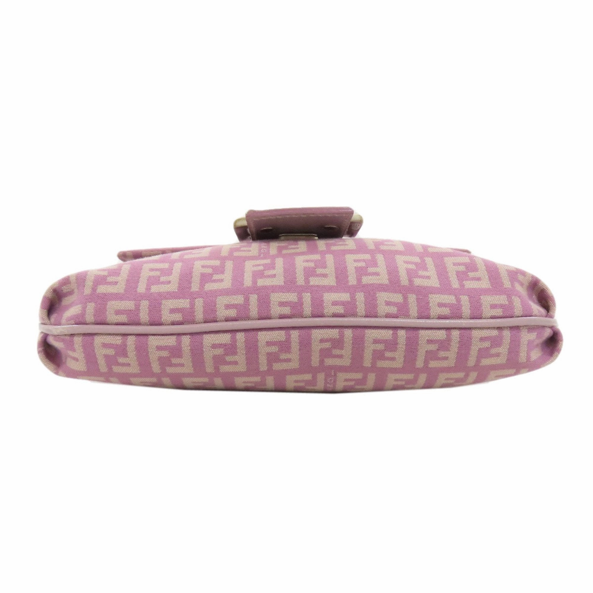 Fendi Canvas Shoulder Bag (Pre-Owned)