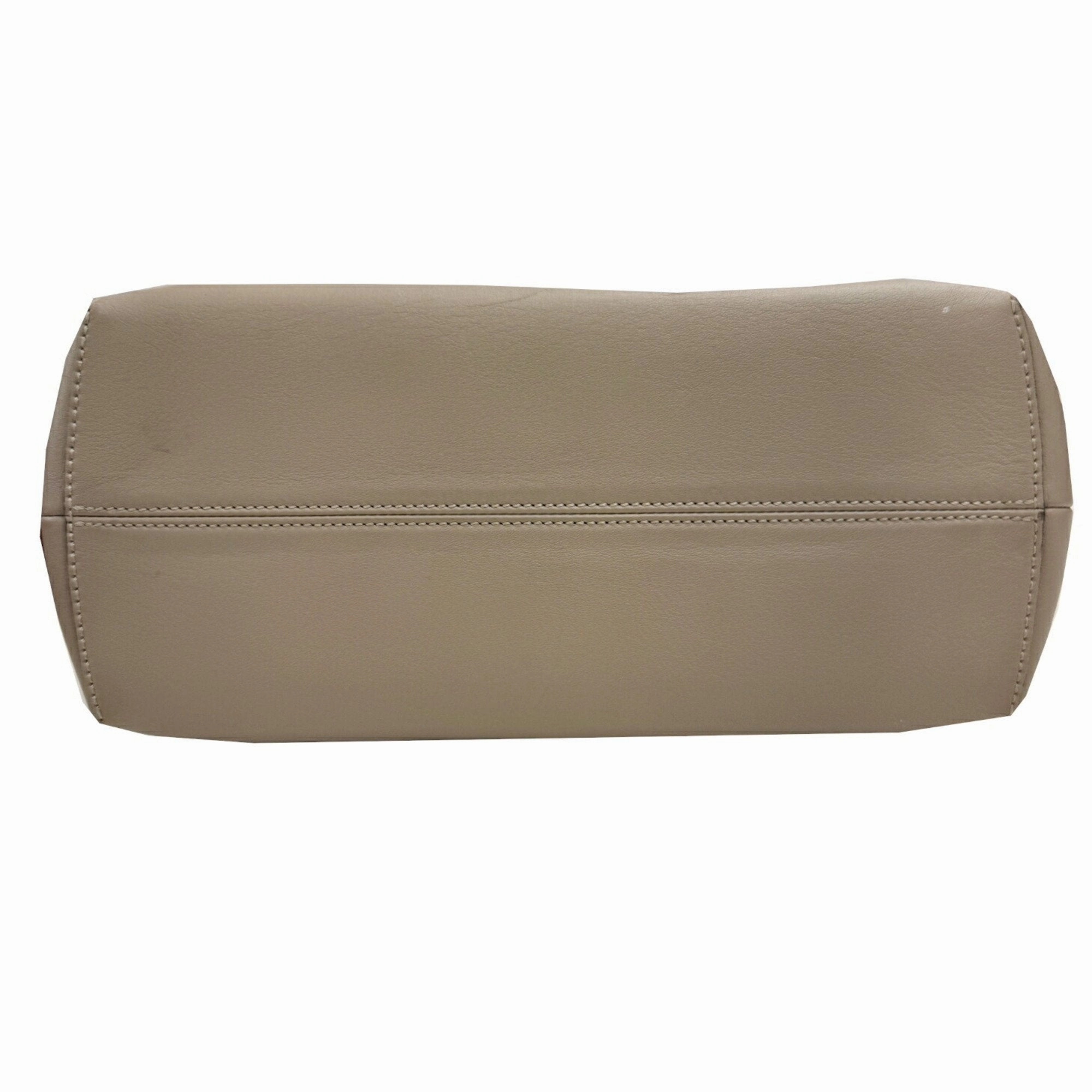 Fendi Leather Handbag Shoulder Bag (Pre-Owned)