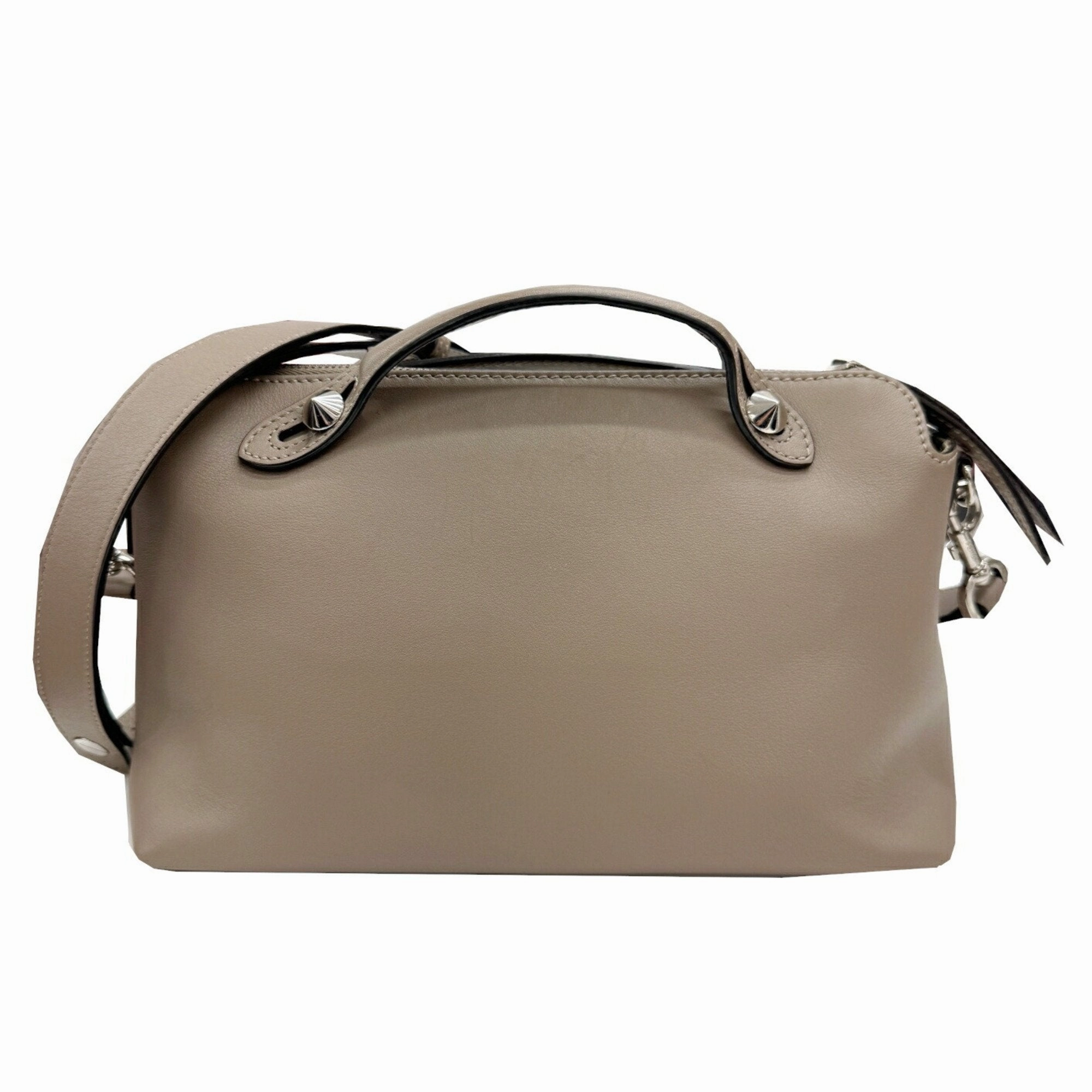 Fendi Leather Handbag Shoulder Bag (Pre-Owned)